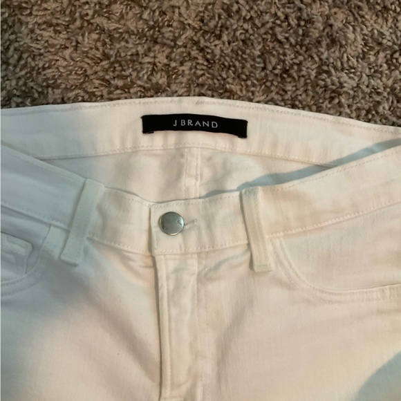 J Brand White Relaxed Straight Leg or Boot Cut Jeans Size 28 - Picture 5 of 10